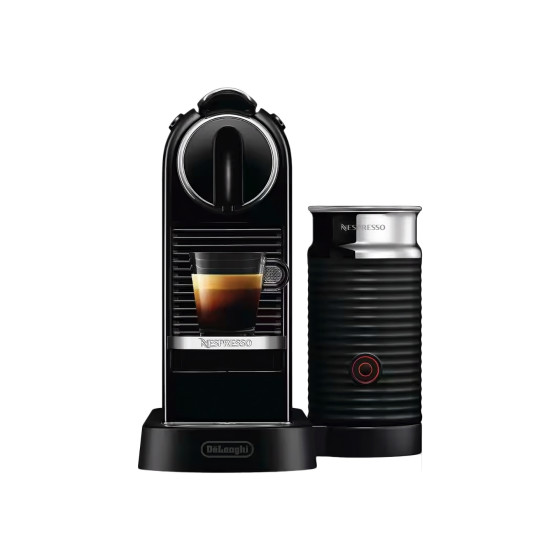 De'Longhi CitiZ & Milk EN 267.BAE Nespresso -kapselikahvikone, musta