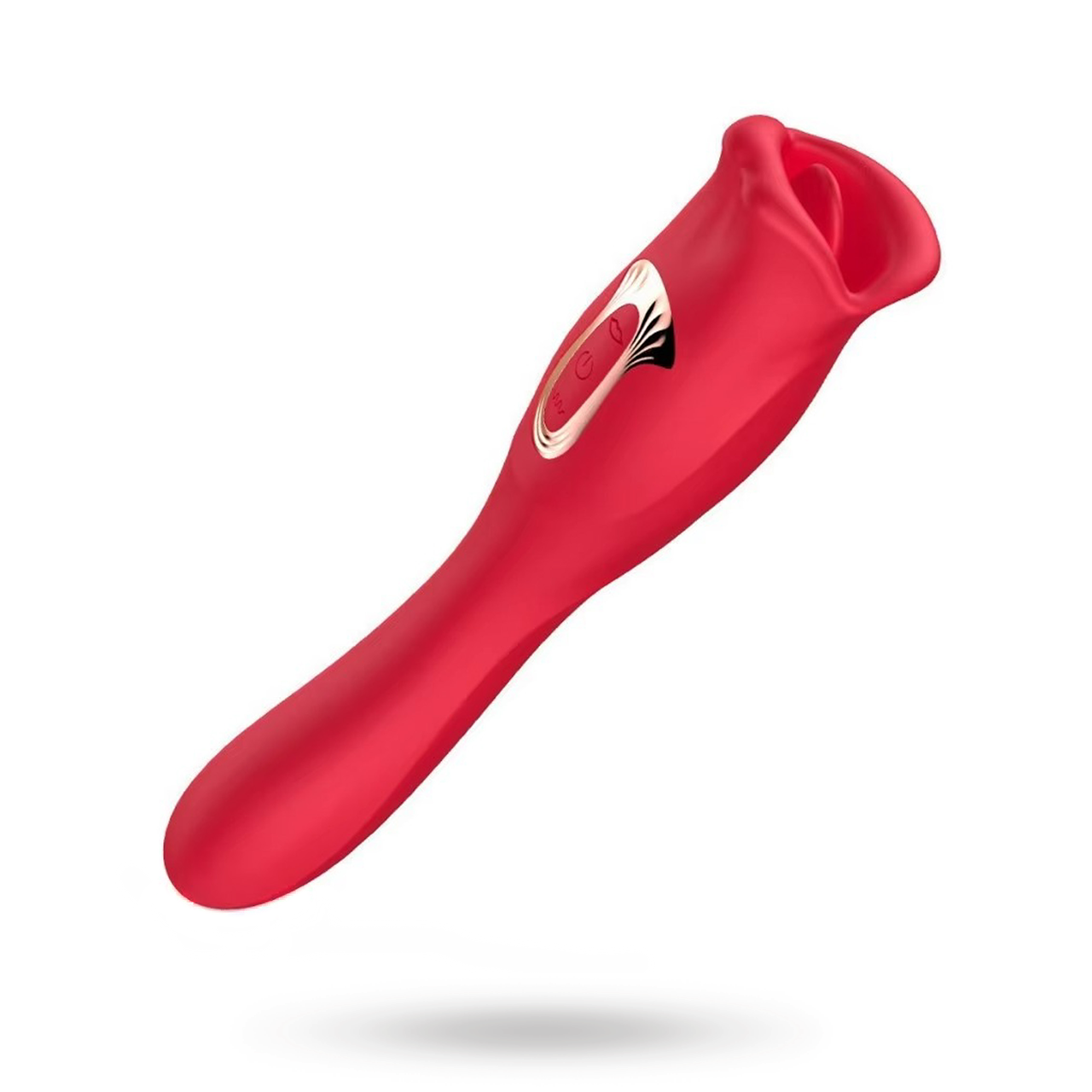 Big Mouth Rechargeable Lip Teasing Vibrator Klitoris vibraattori