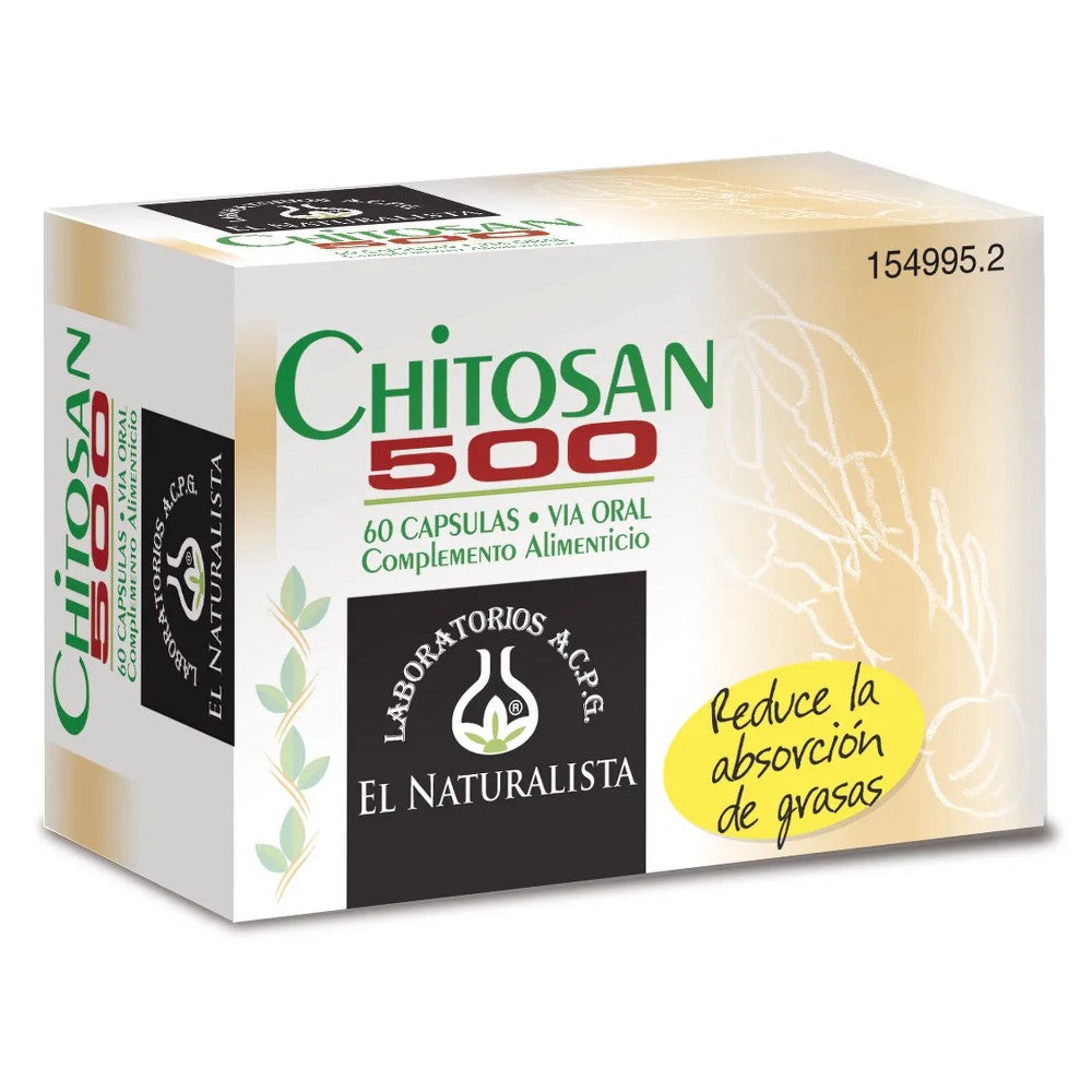 El Natural Kitosaani 500 60 kapselia