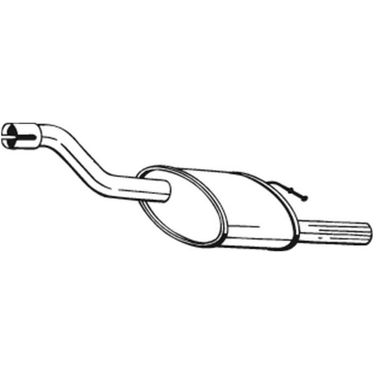 Takaäänenvaimentaja BOSAL 154-379