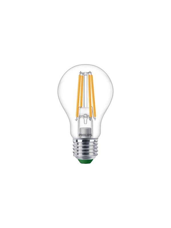 Philips UltraEfficient LED-filamenttilamppu A60 E27 4W (60W) Kirkas 840 lm Himmennettävä 2700K