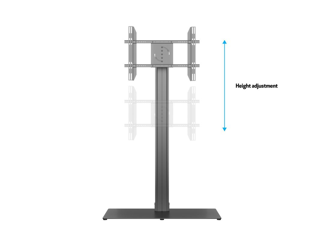 Multibrackets M Public Display Stand 180 Hd Single Black W. Floorbase