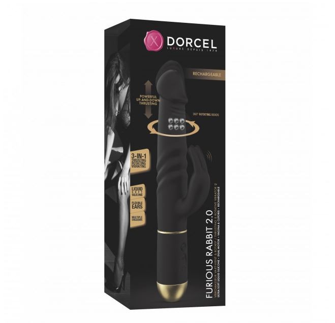 Dorcel furious rabbit 2.0 - pupuvibraattori 3 in 1