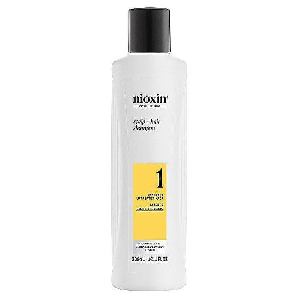 Nioxin System 1 - Shampoo - Luonnonmukaiset hiukset miedolla heikennyksellä 1000 ml