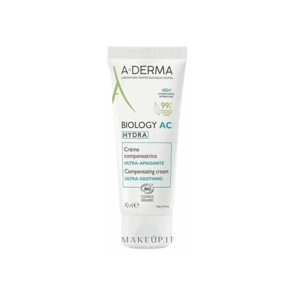 Aderma Crema Lenitiva Pelle Biology Ac Hydra 40 ml — Crema viso