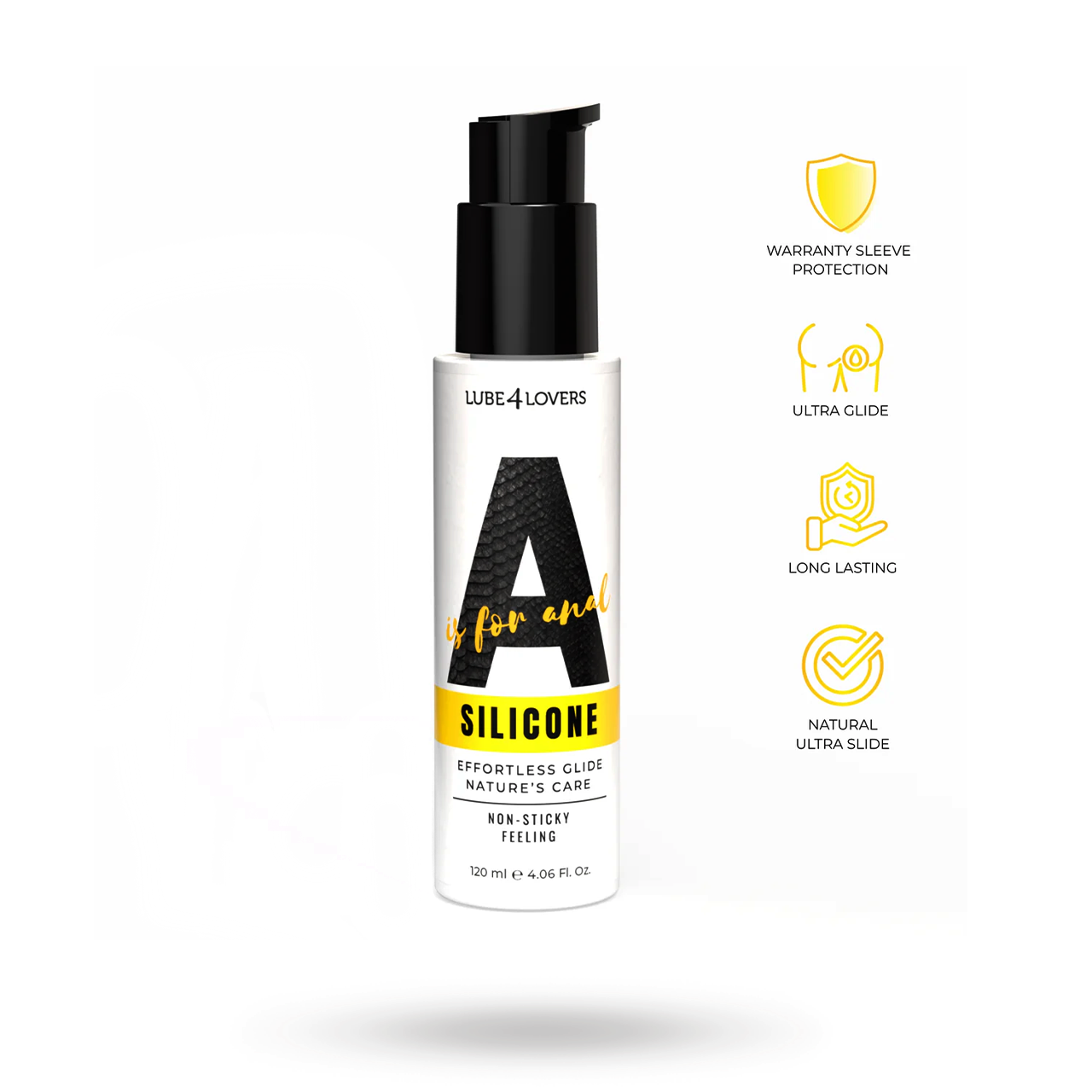 Silicon Anal Lubricant 120 ml Silikonipohjainen liukuvoide
