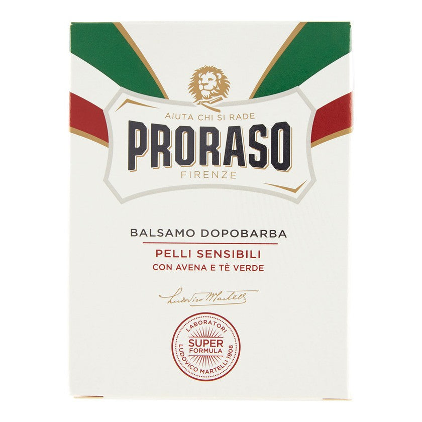 Proraso aftershave-balsami 100 ml herkälle iholle