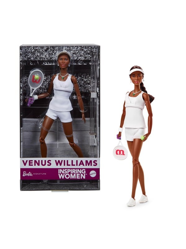 Venus Williams Barbie -nukke – tennismestarin keräilijän painos