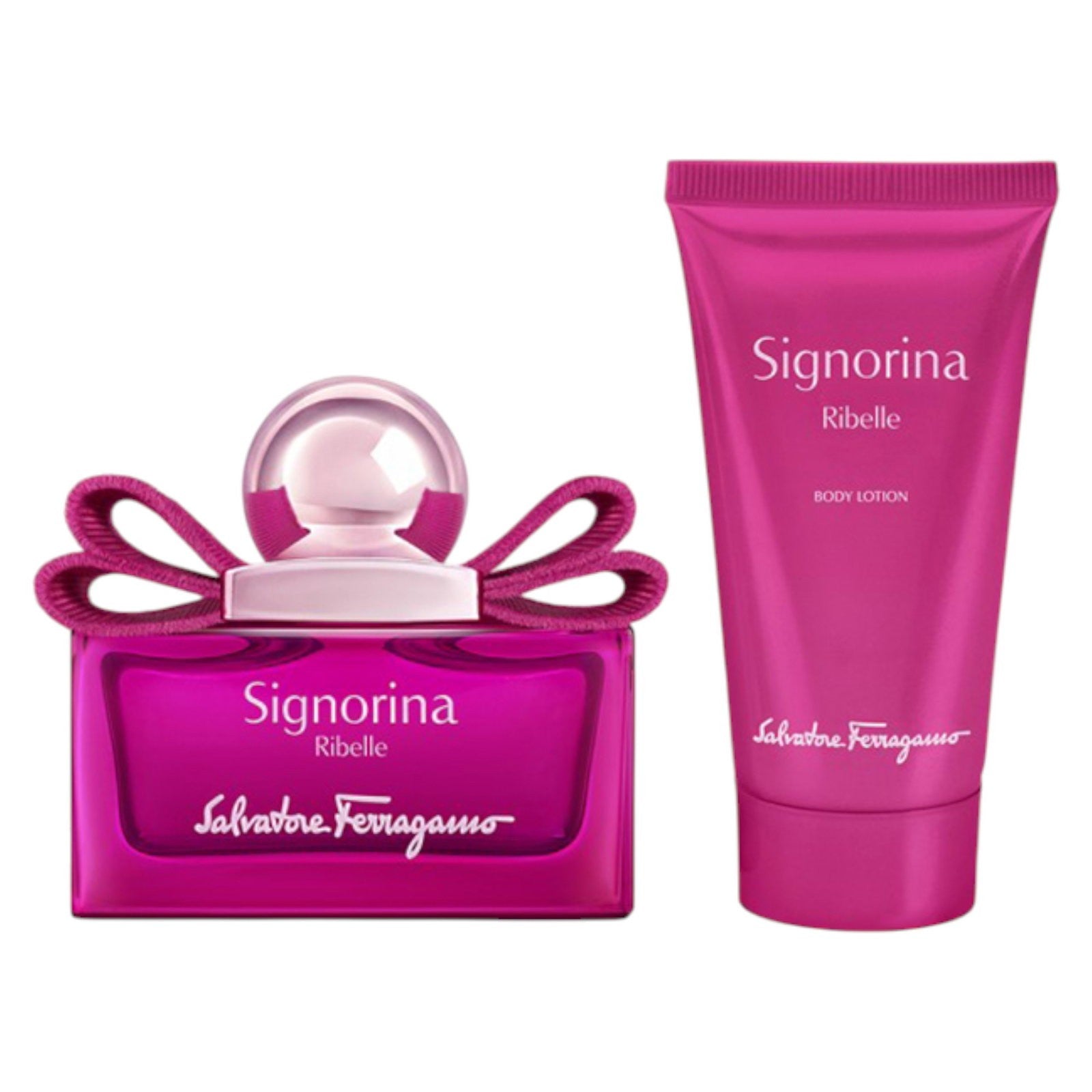 Salvatore ferragamo Set Salvatore Ferragamo: Signorina Ribelle Eau De Parfum naisille 30 ml + Signorina Ribelle kosteuttava vartalovoide 50 ml