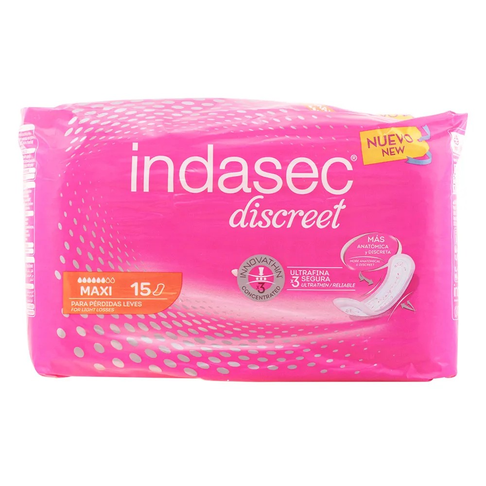 Indasec Inkontinenssitabletit Maxi 15 yksikköä