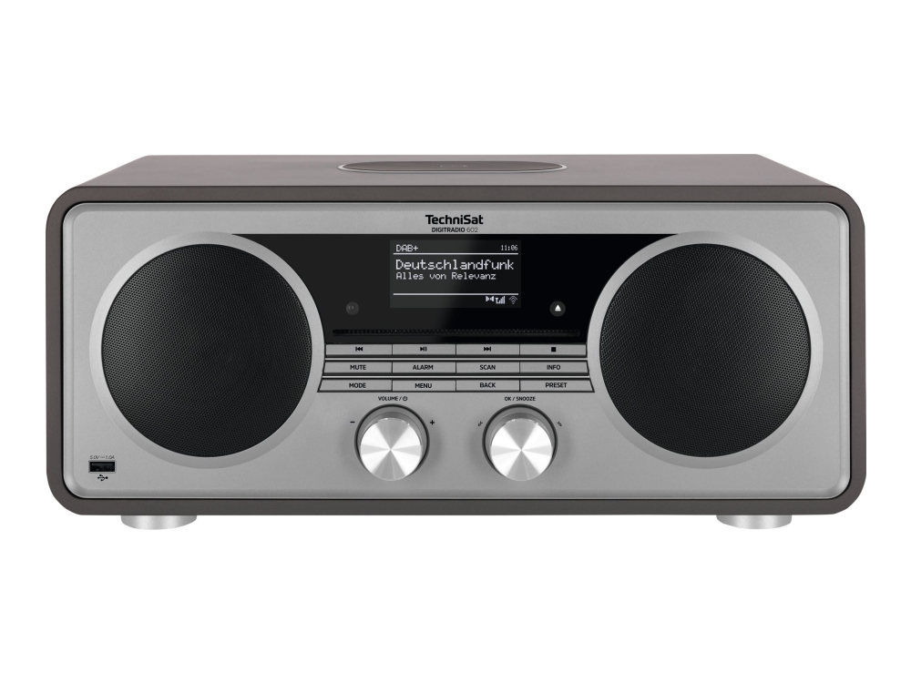 TechniSat DIGITRADIO 602, Internet, Analoginen & digitaalinen, DAB+, FM, 87,5 - 108 MHz, 174 - 240 MHz, 70 W