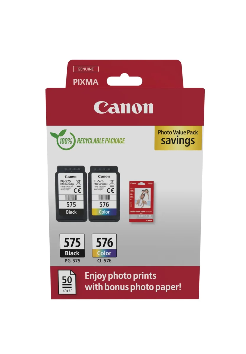 Canon PG-575/CL-576 / 5438C004 Value Pack