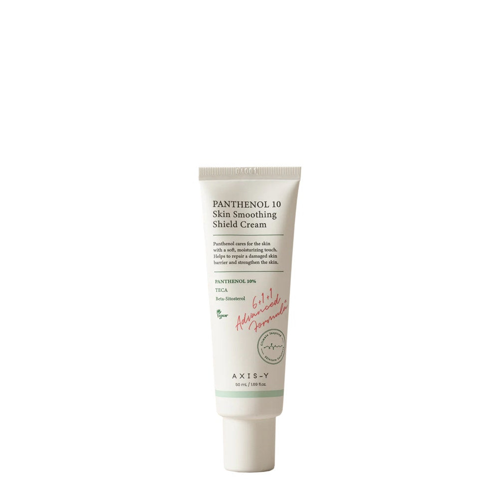 Axis-Y Panthenol 10 Skin Smoothing Shield Cream — tasoittava kosteuttava kasvovoide
