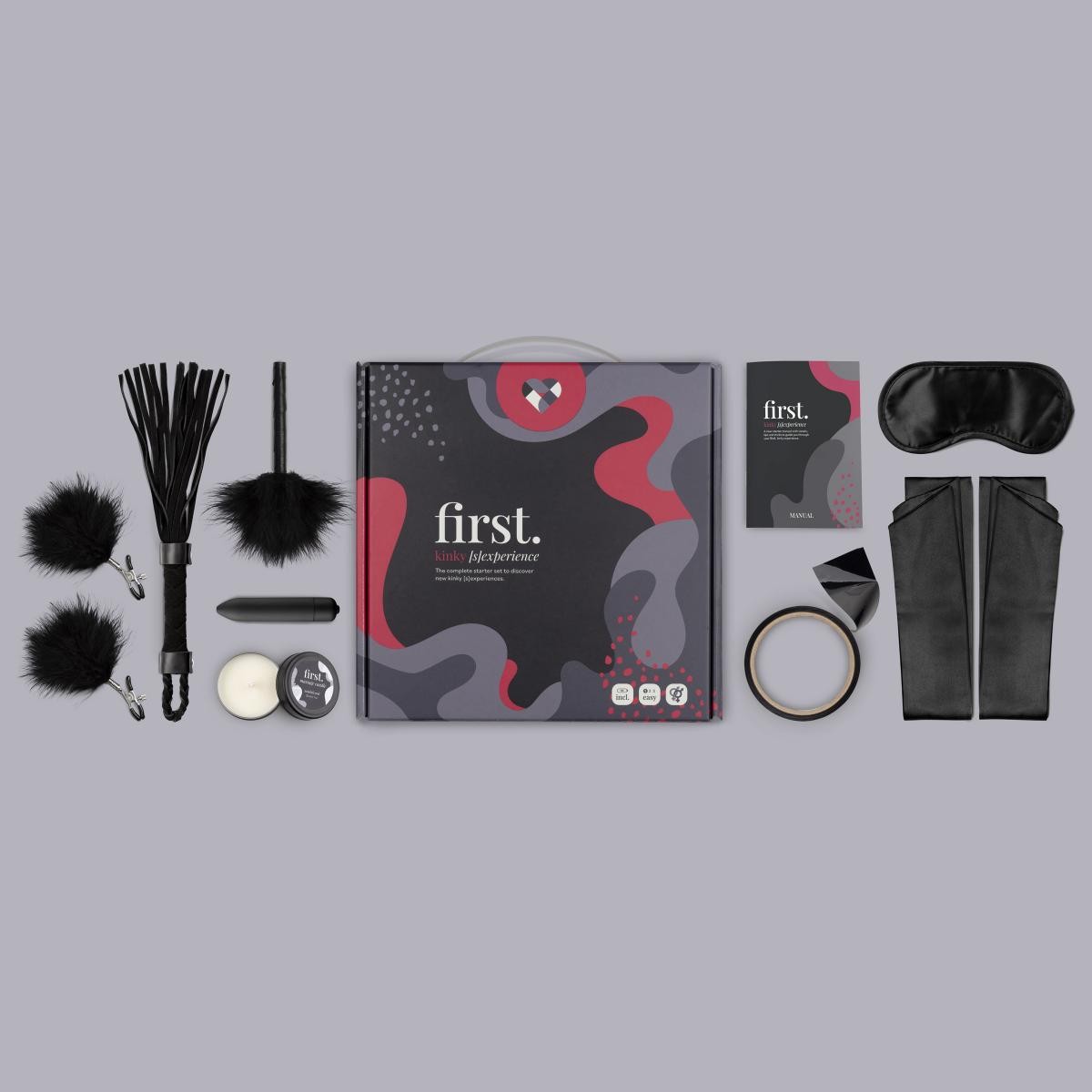 First. kinky [s]experience - bdsm tutustumissetti