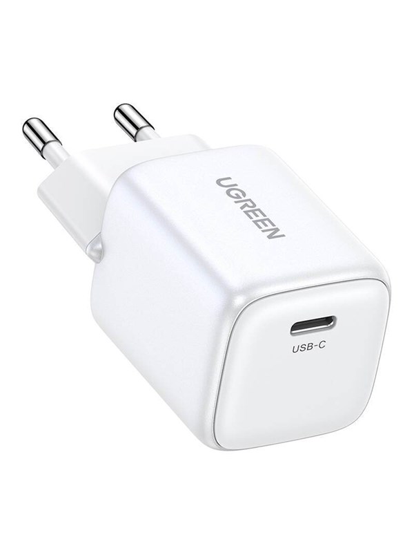 Nexode Mini 1x USB-C 20W PD Pikalaturi GaN Valkoinen