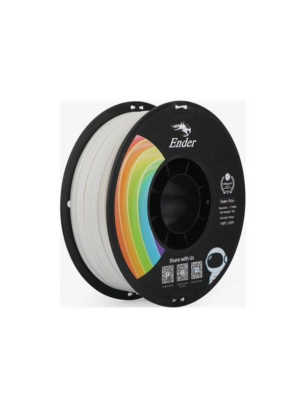 Creality Creality Ender PLA+ - 1.75mm - 1kg Valkoinen 6971636403043 Vastaa: N/A