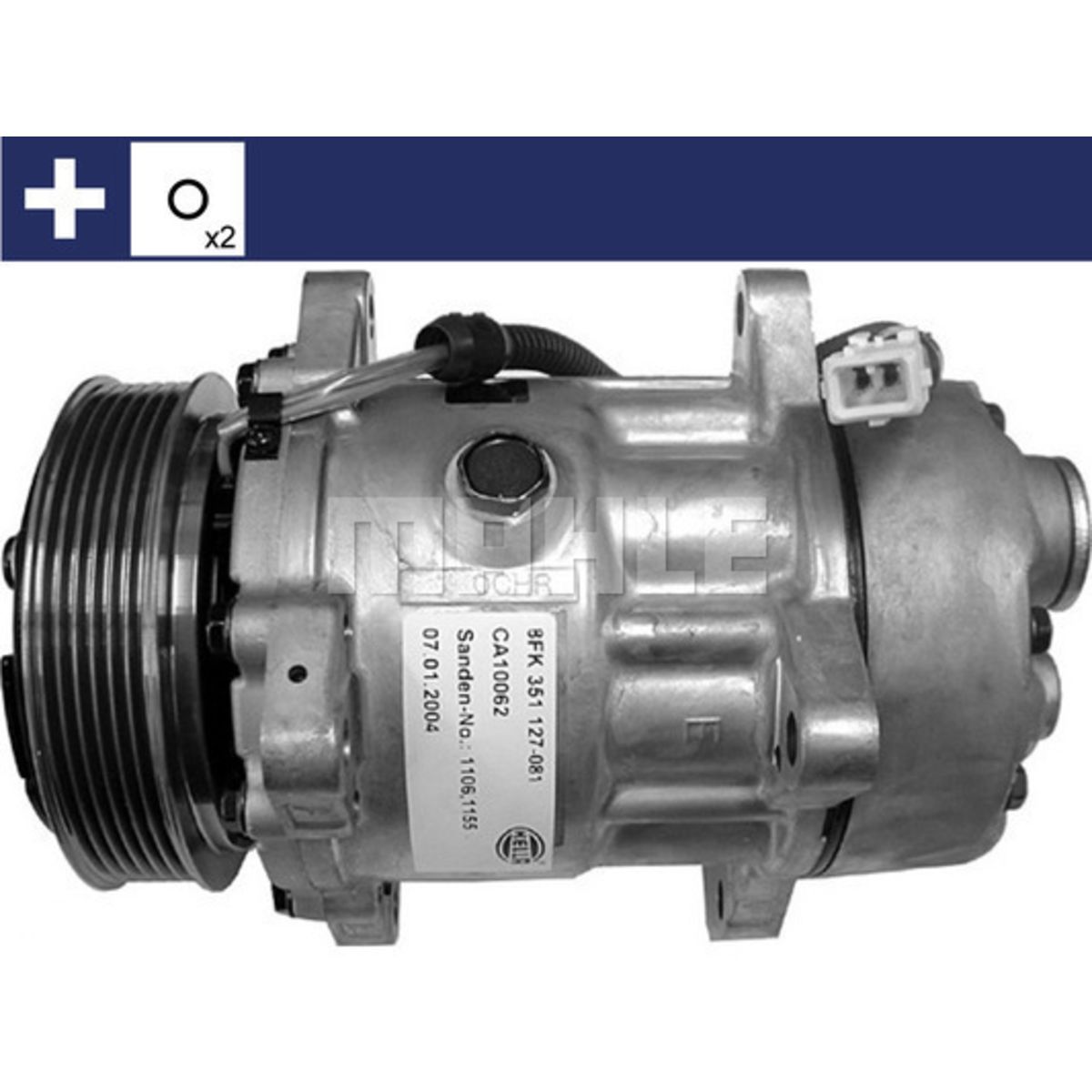 Ilmastoinnin kompressori MAHLE ACP 360 000S