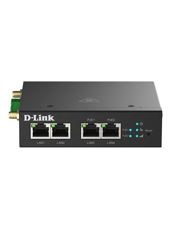 D-link Dwm-314-tp/b 4g Lte M2m Vpn Poe+ Industrial Router