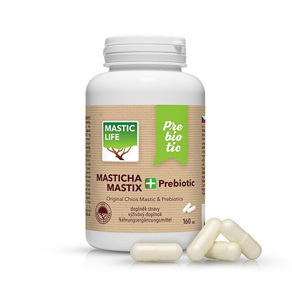 Mastic life Chios Masticha + Prebiootti 160 kapselia