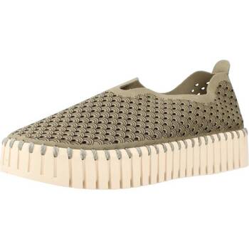 ILSE JACOBSEN Slip on -tennarit 'TULIP' oliivi / musta
