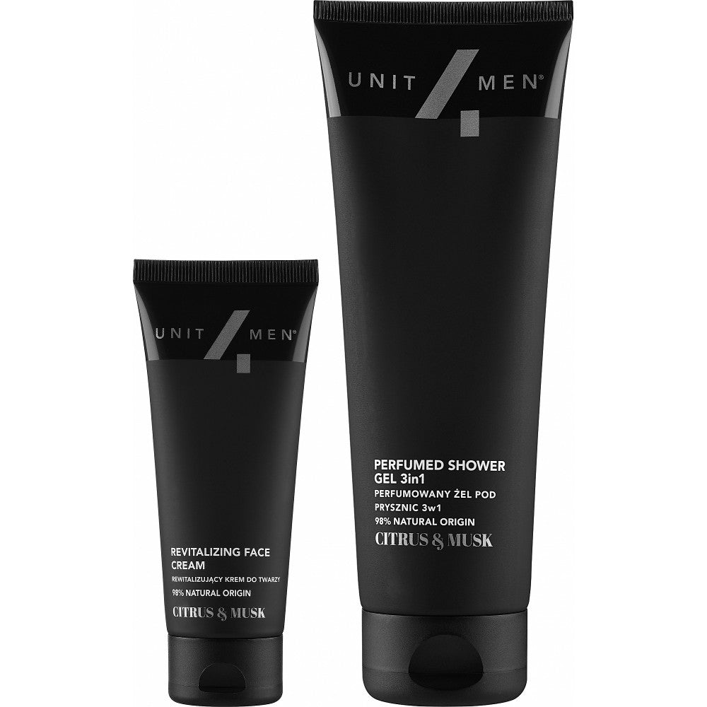 Unit4Men Cedar & Musk virkistävä setti miehille