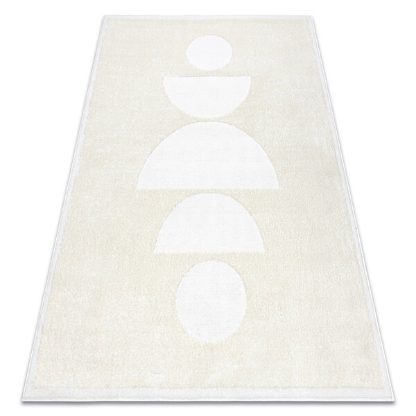 Matot Rugsx Matto moderni MODE 8598 geometrinen kerma 80x150 cm 80x150 cm