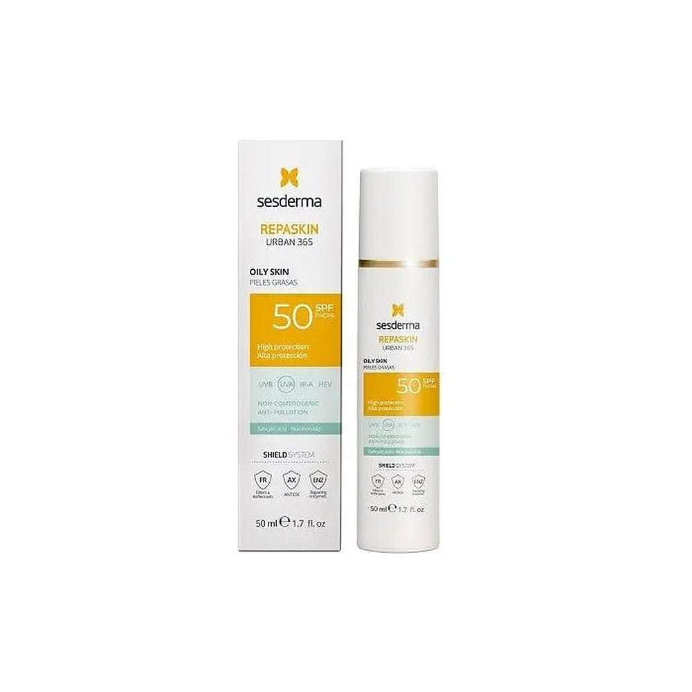 Sesderma Repaskin Urban 365 rasvaisen ihon valosuoja Spf50 50 ml