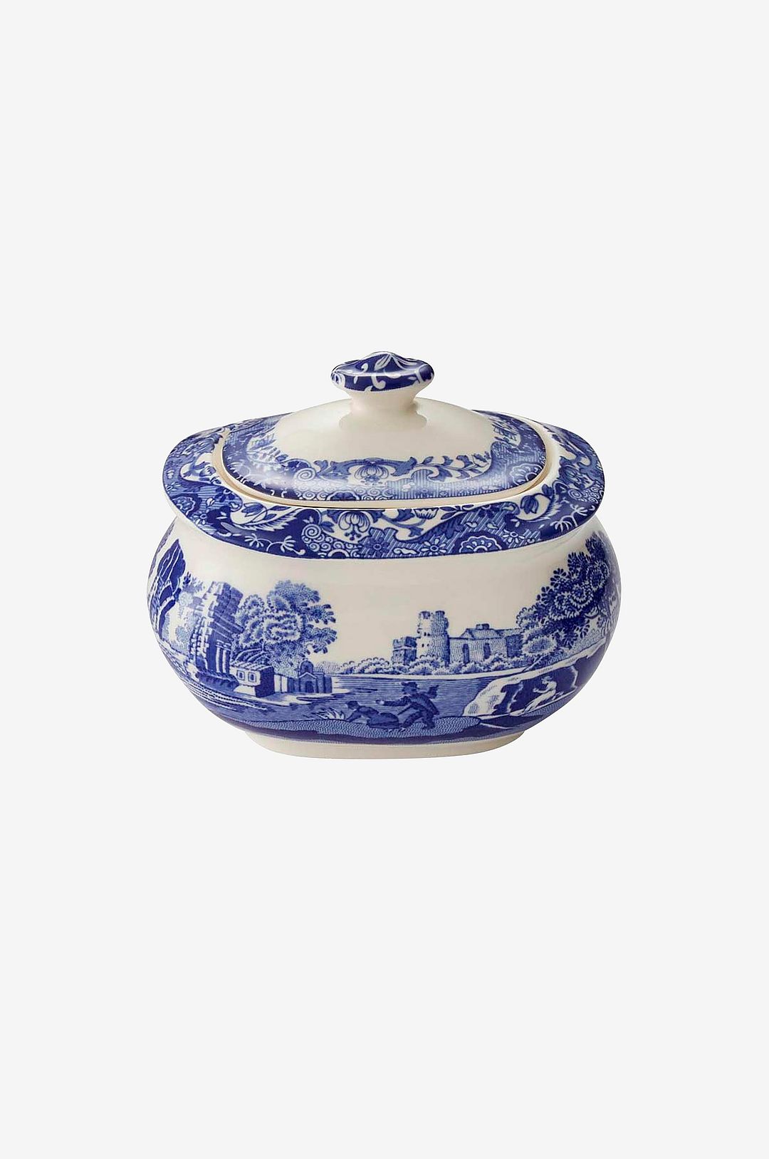 Kannellinen sokerikulho Blue Italian