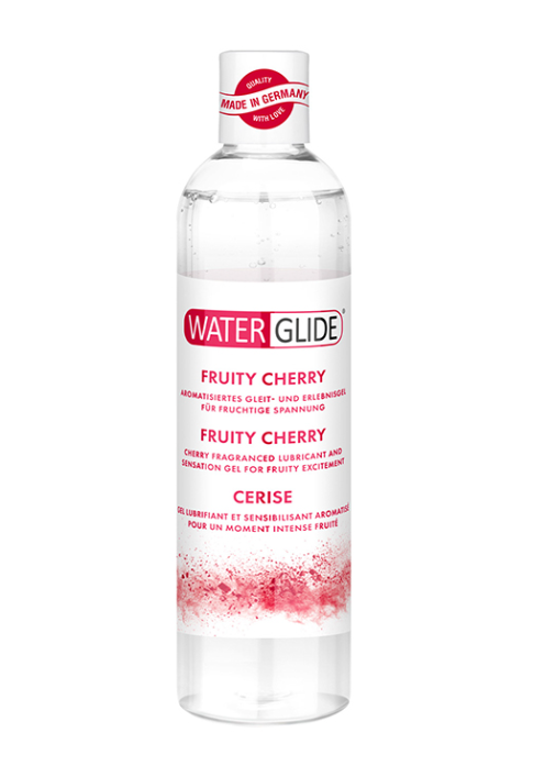 Waterglide Fruity Cherry 300ml Kirsikanmakuinen liukuvoide