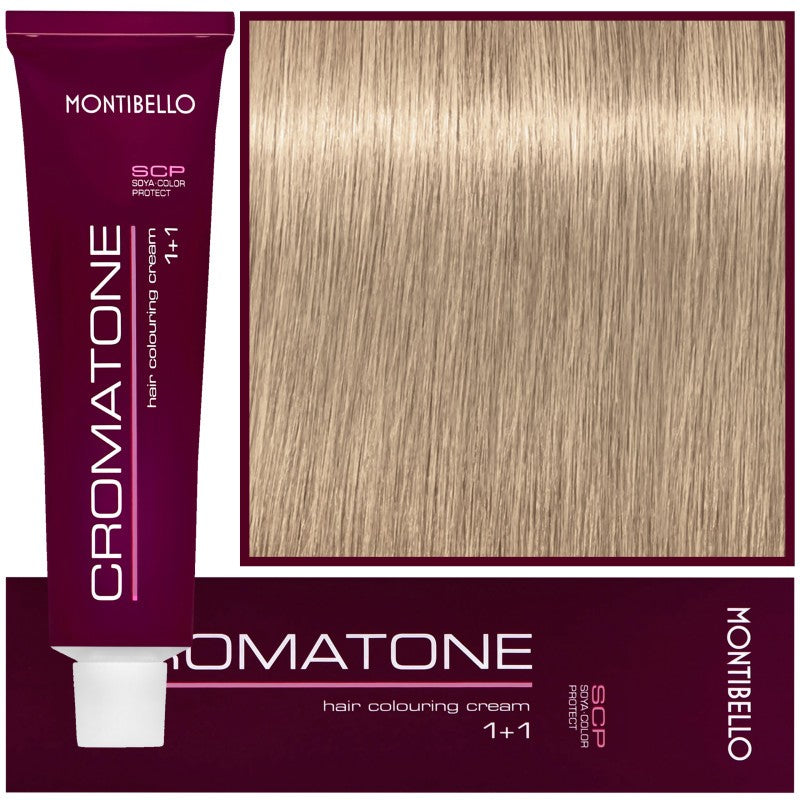 Montibello Cromatone hiusväri 60ml 10,1 | Erittäin vaalea tuhkanvaalea