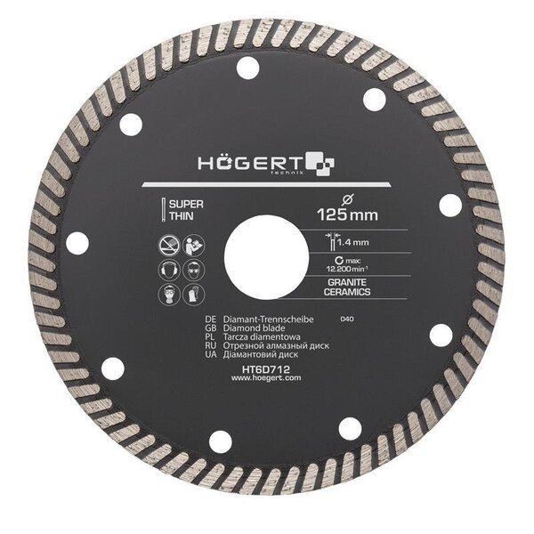 Katkaisulaikka, kulmahiomakone Hogert Technik HT6D711