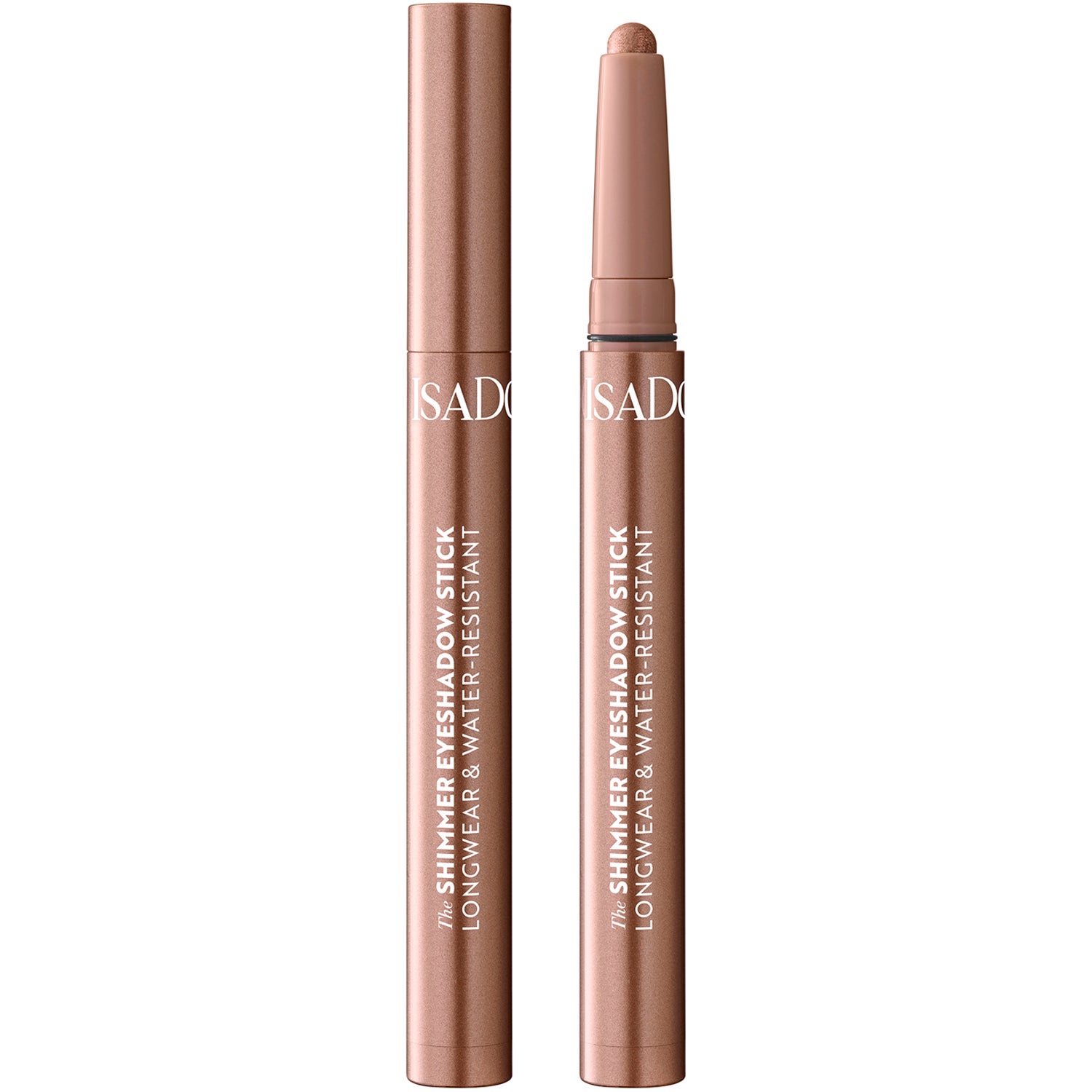 IsaDora The Shimmer Eyeshadow Stick Longwear & Water-Resistant Bronze Brown - 1,2 g