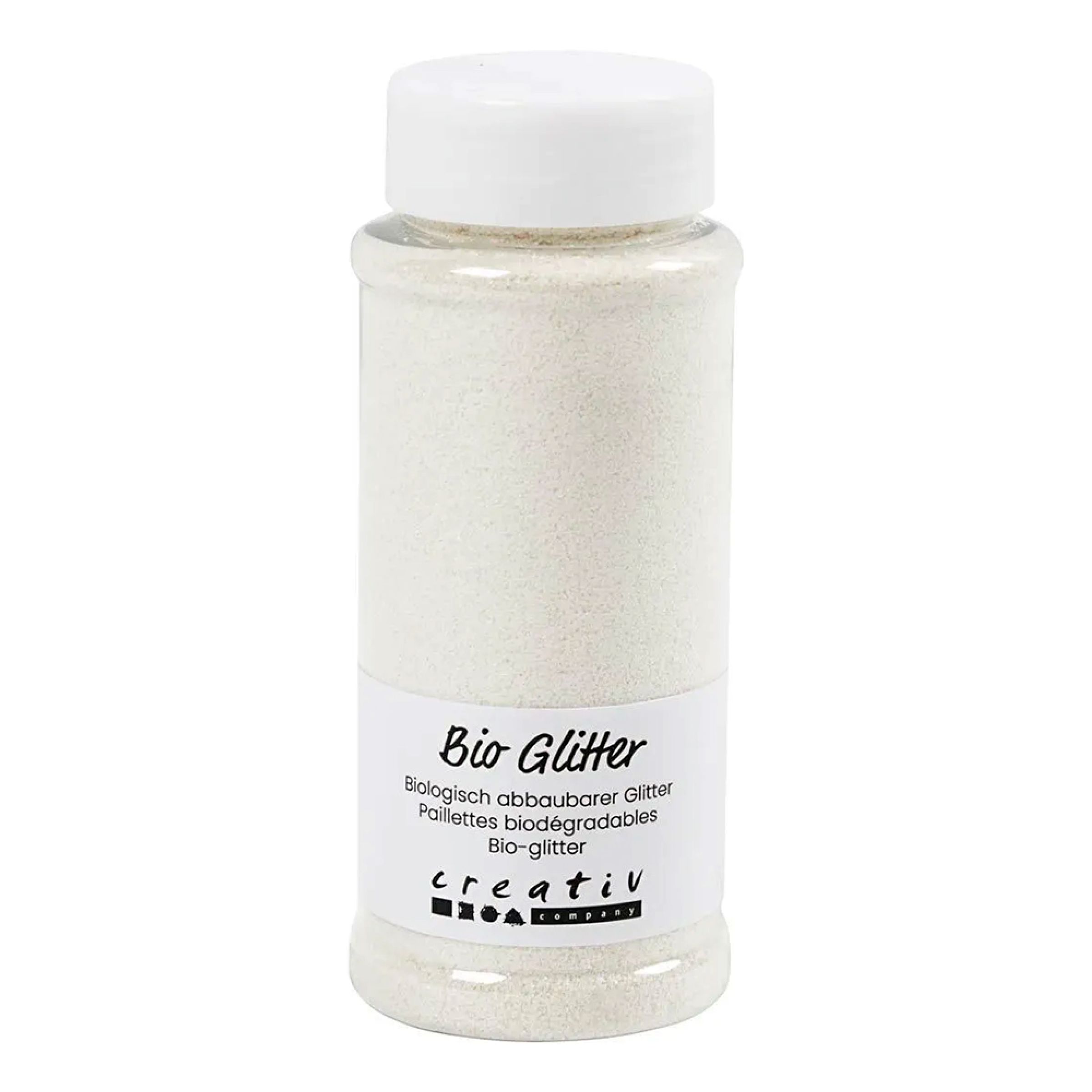 Bio-Glitter - Valkoinen