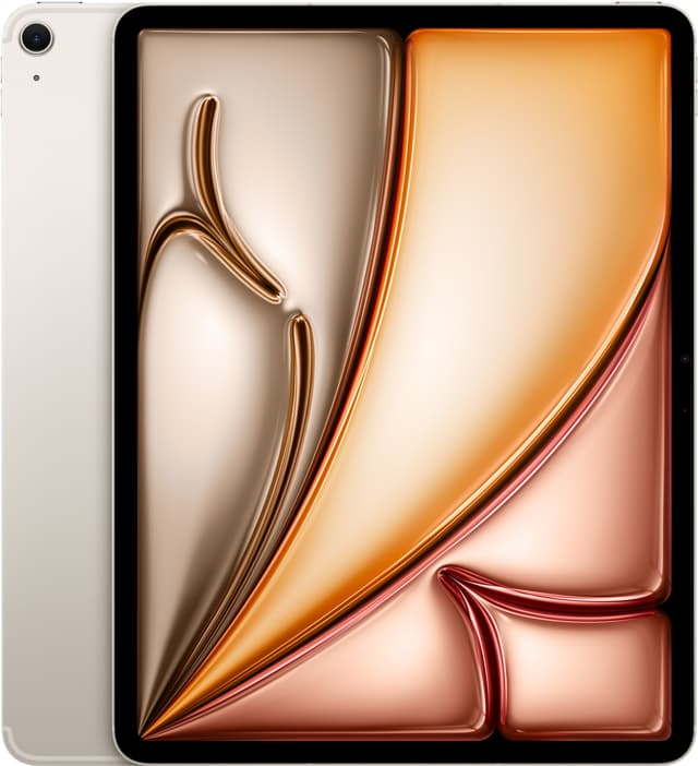 iPad Air 13" (M4) 128 GB WiFi + 5G (tähtivalkea)