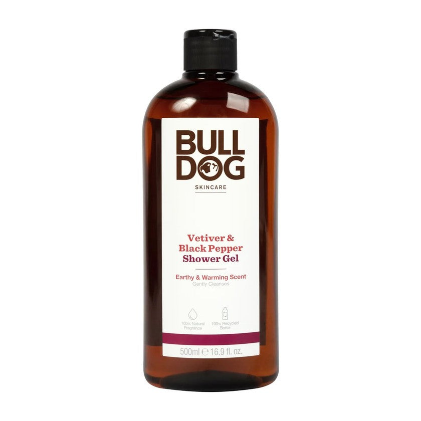 Bulldog Vetiveeria ja mustapippuria suihkugeeli 500 ml