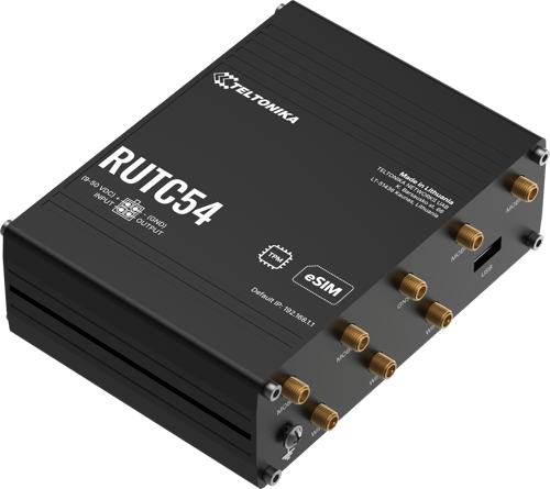 Teltonika RUTC54 Global 5G Edge Router (RUTC54000200 / Standard package with EU PSU)