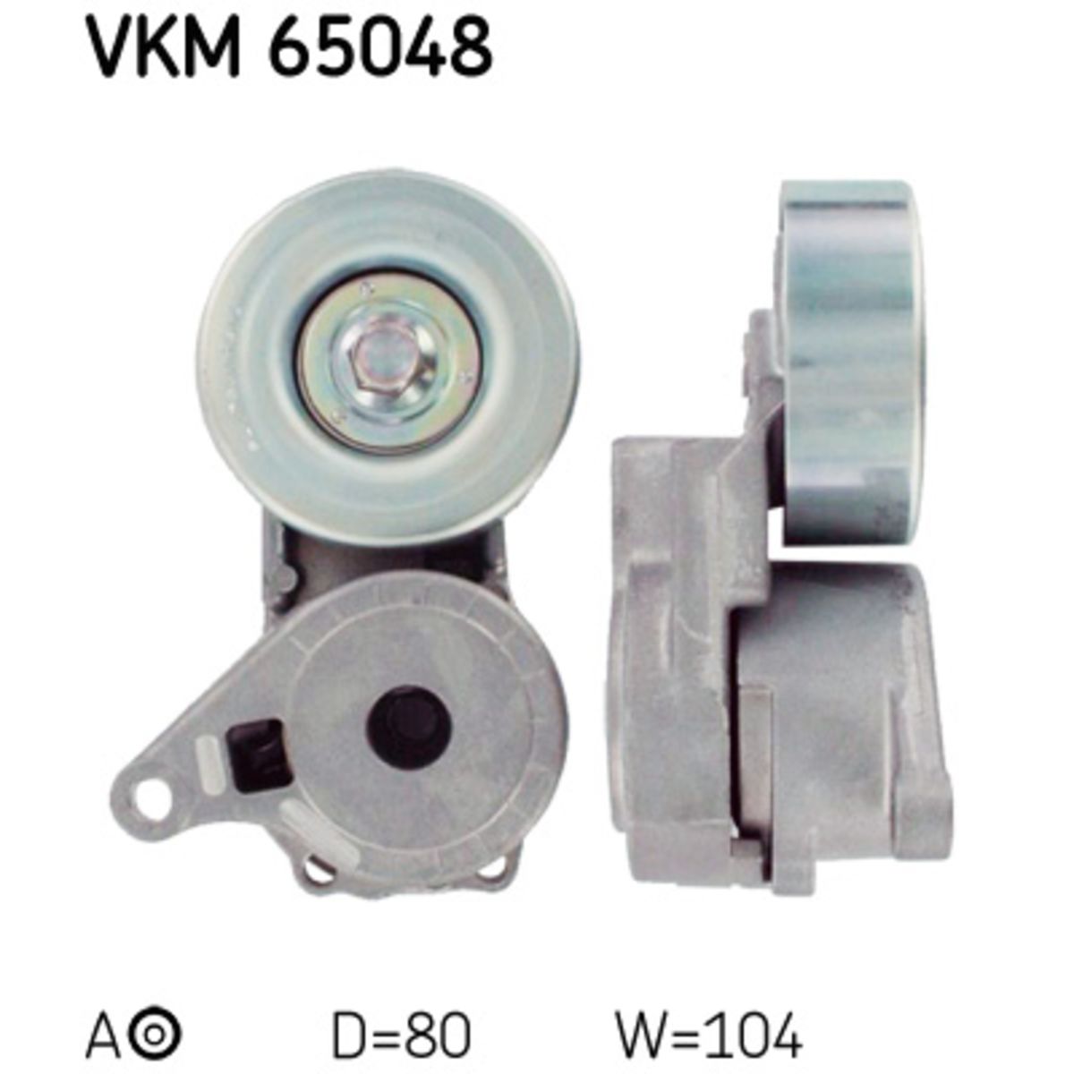 Kiristysrulla, moniurahihna SKF VKM 65048