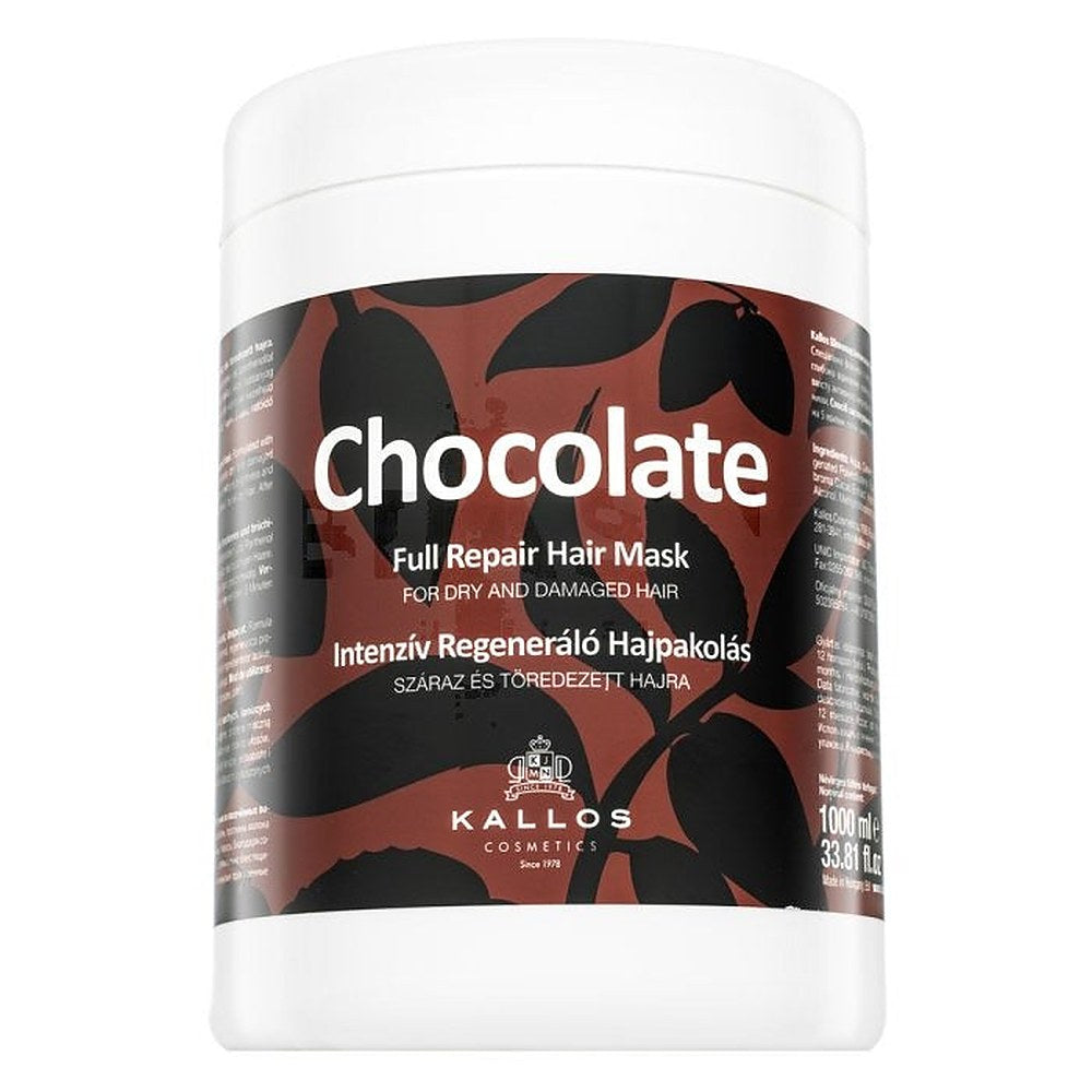 Kallos Chocolate Complete Repairing Hair Mask - 1000 ml
