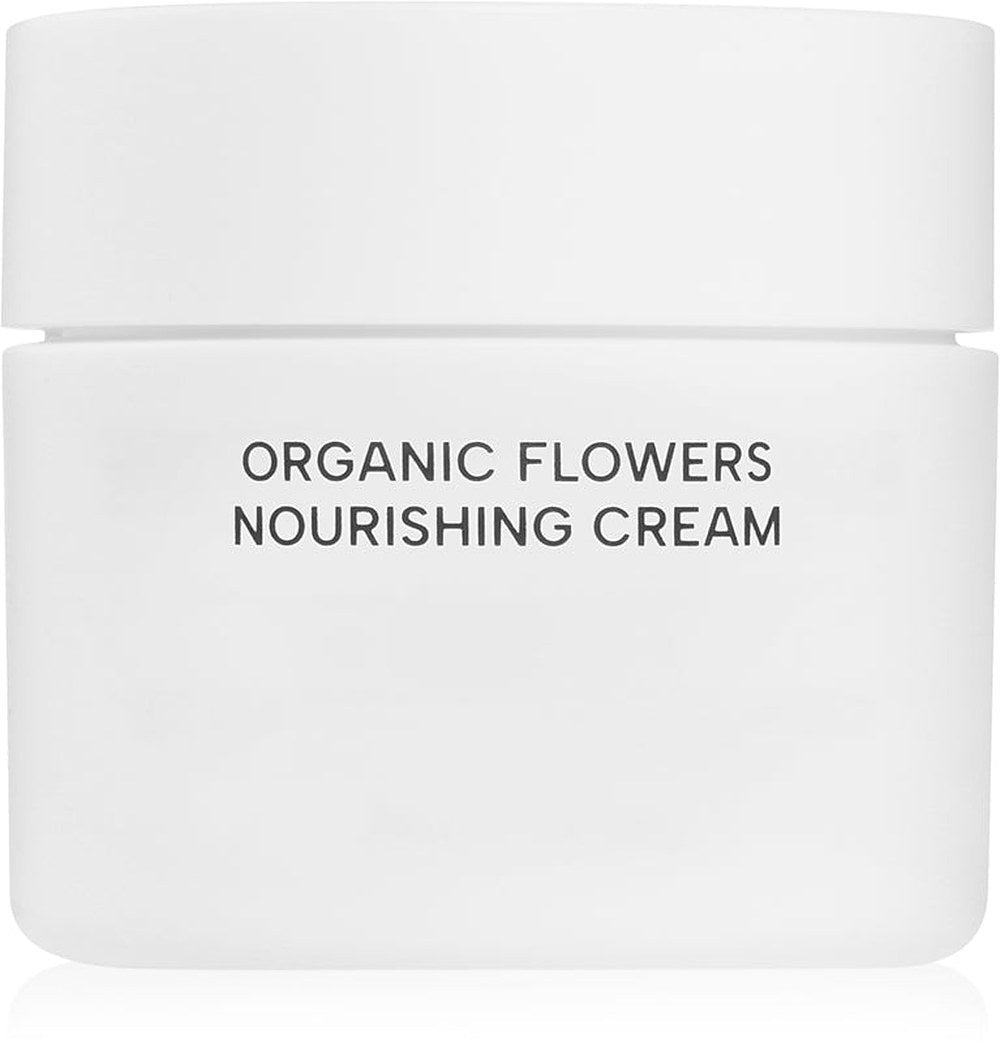 WHAMISA Organic Flowers ravitseva kasvovoide kiinteyttävällä ja vahvistavalla vaikutuksella 50 ml