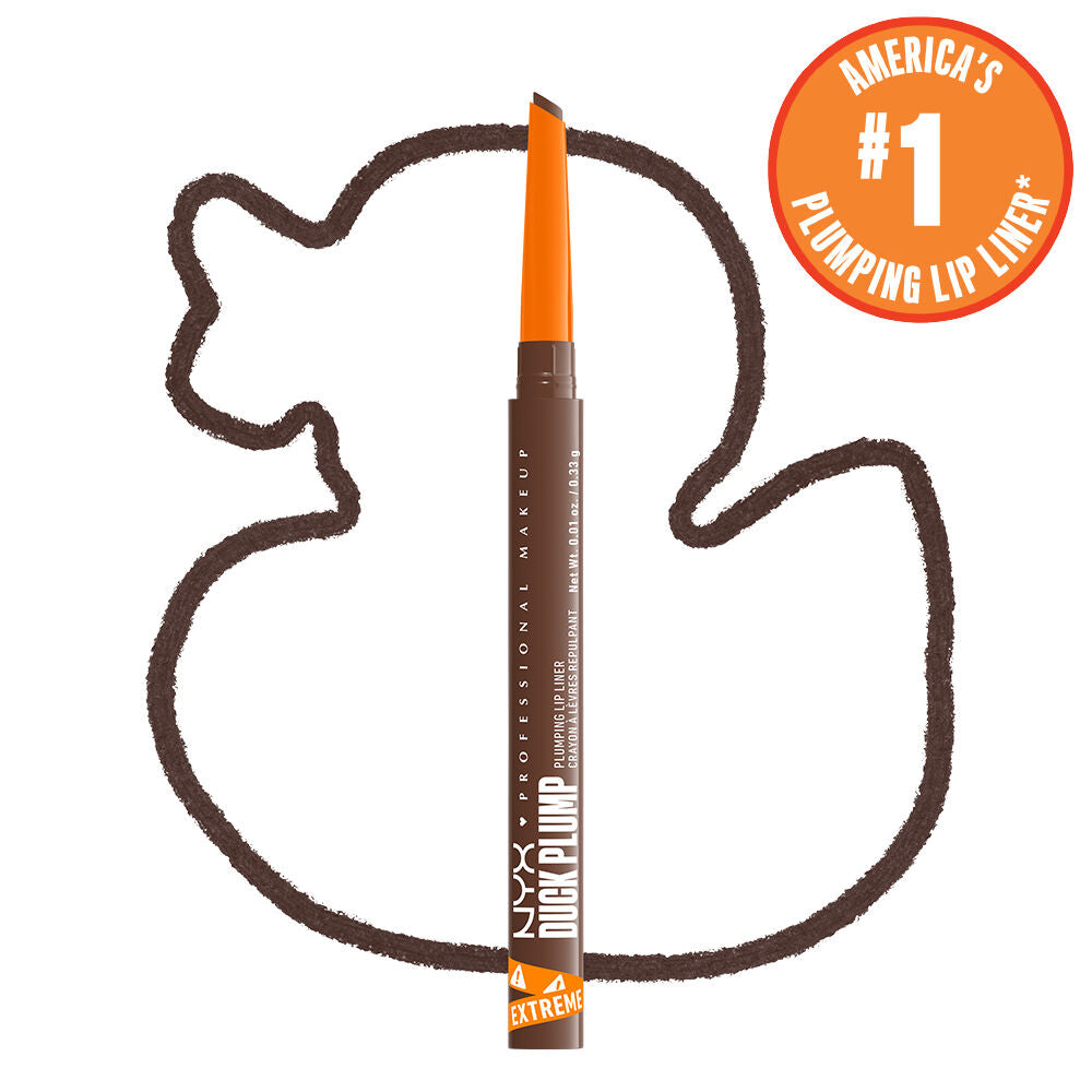 NYX Professional Makeup Duck Plump Lip Pencil Volumizing Effect -huulipuna, Sienna 0,33 g
