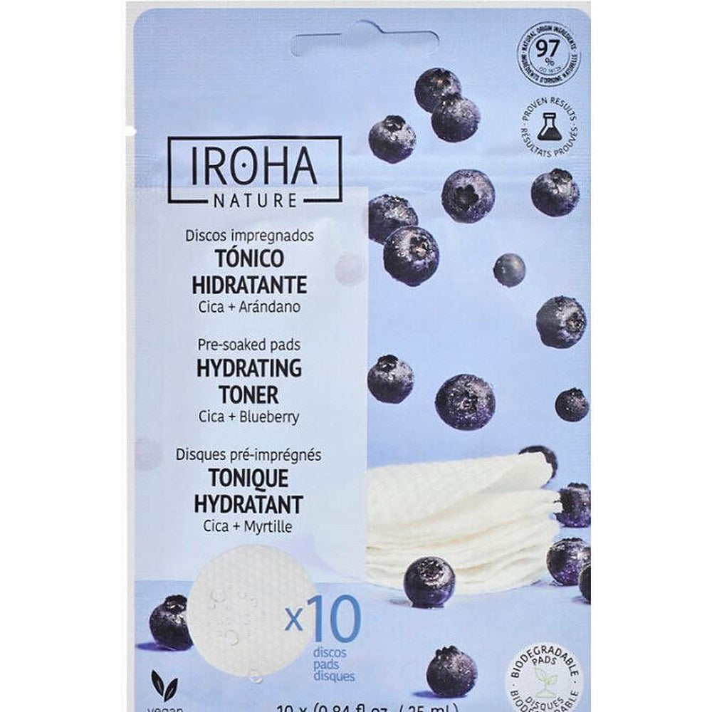 Iroha Nature esiliotettu kosteuttava Tonic Pad 10 U