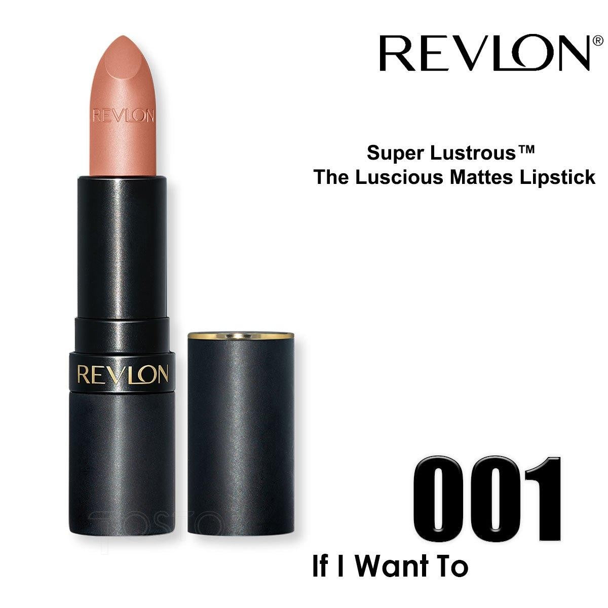 Revlon Superkiiltävä huulipuna The Mattes 001 - jos haluan