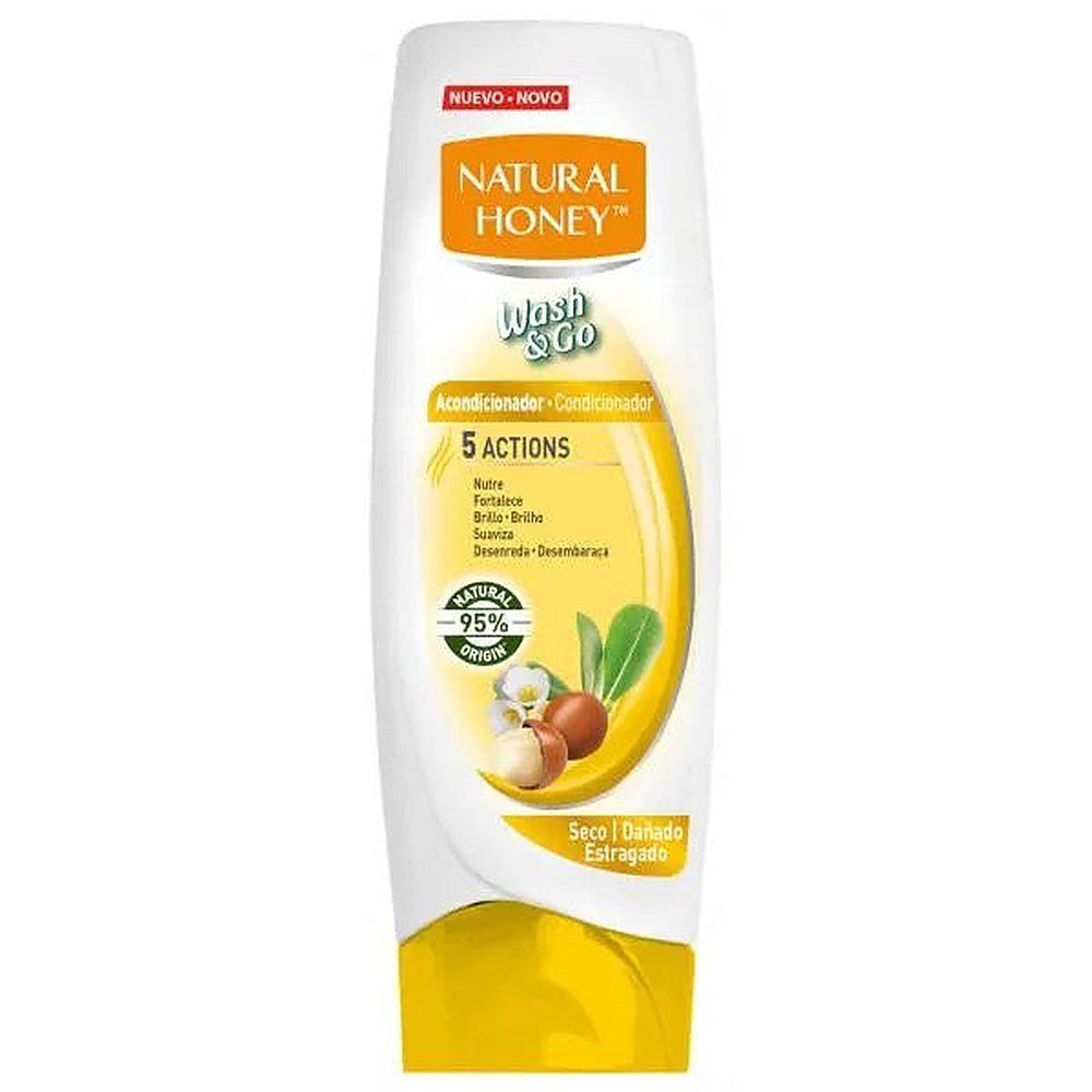 Balm naturale Wash and Go Dry hunajalla 330 ml