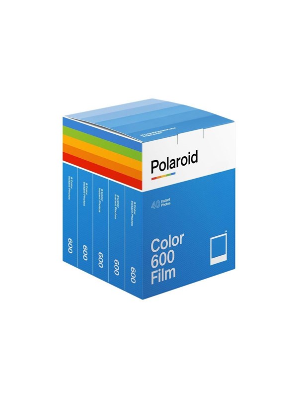 Polaroid – Värifilmi välittömään kuvanmuodostukseen (instant-filmi) – 600 – 8 kuvaa – 5 kasettia
