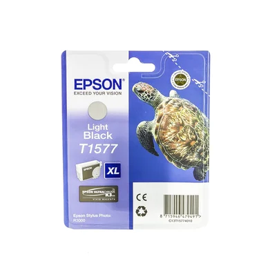 Epson Epson T1577 Mustepatruuna Vaalea musta T1577 Vastaa: N/A