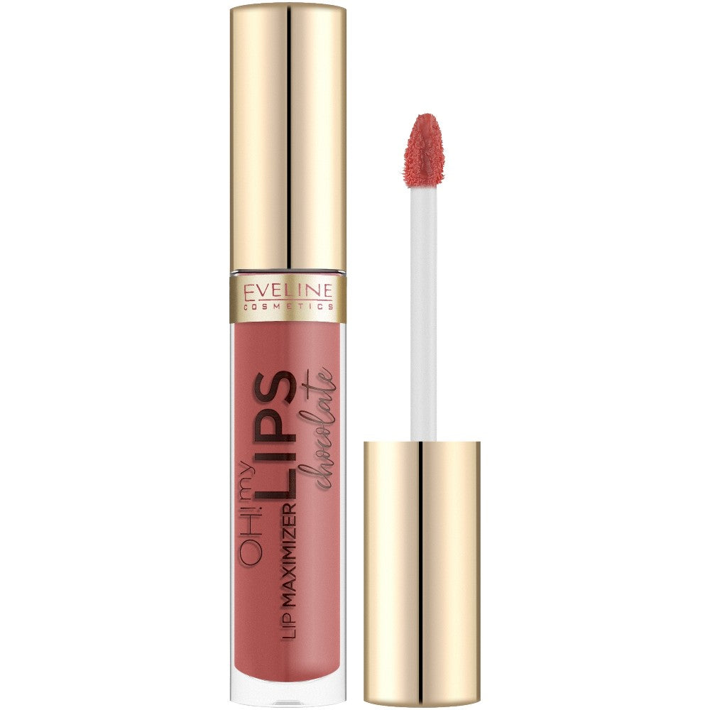 Eveline Cosmetics Voi My Lips Maximizer Lips -huulikiilto mehiläismyrkkysuklaavärillä 4,5 ml