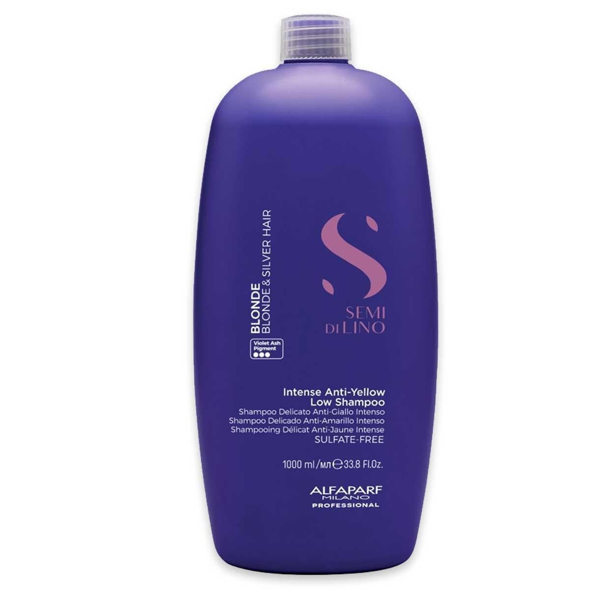 Alfaparf Semi Di Lino Intense Anti-Yellow Shampoo 1000 ml