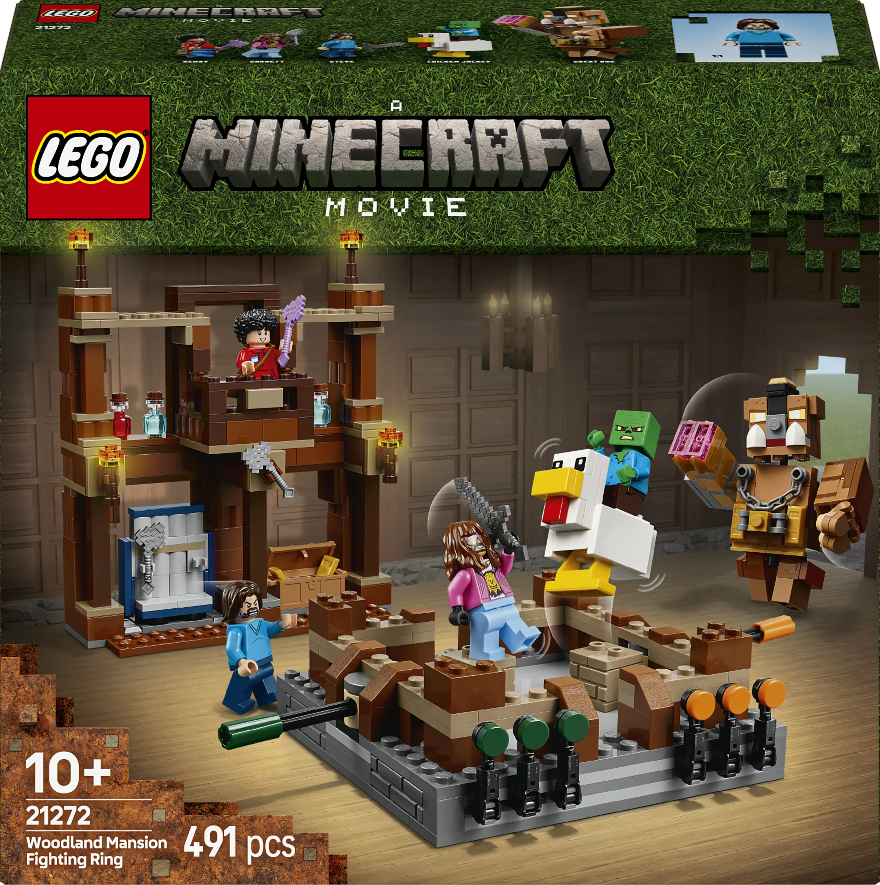 LEGO Minecraft - Woodland Mansion Taistelusormus (21272)
