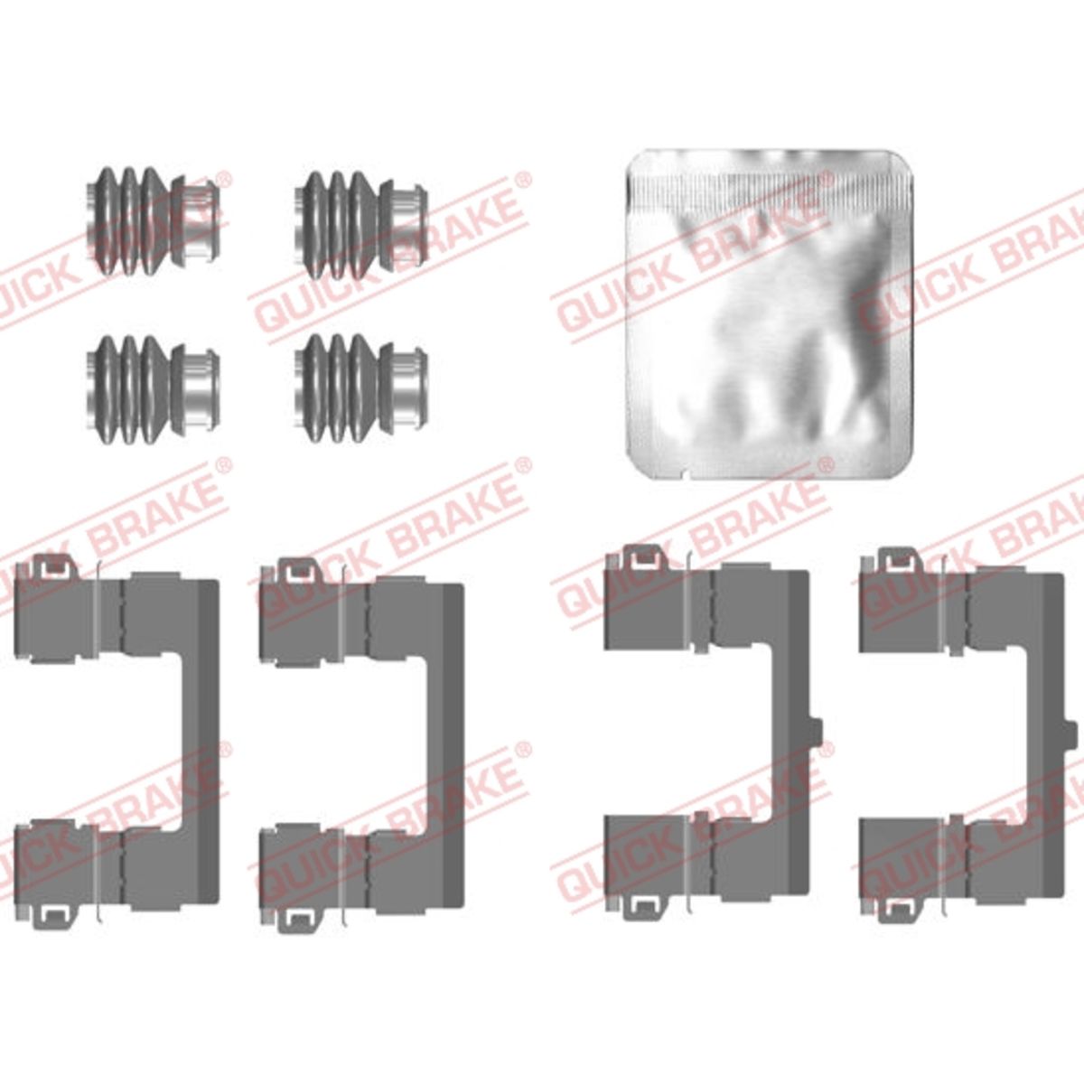 Jarrupalojen asennussarja QUICK BRAKE 109-0112