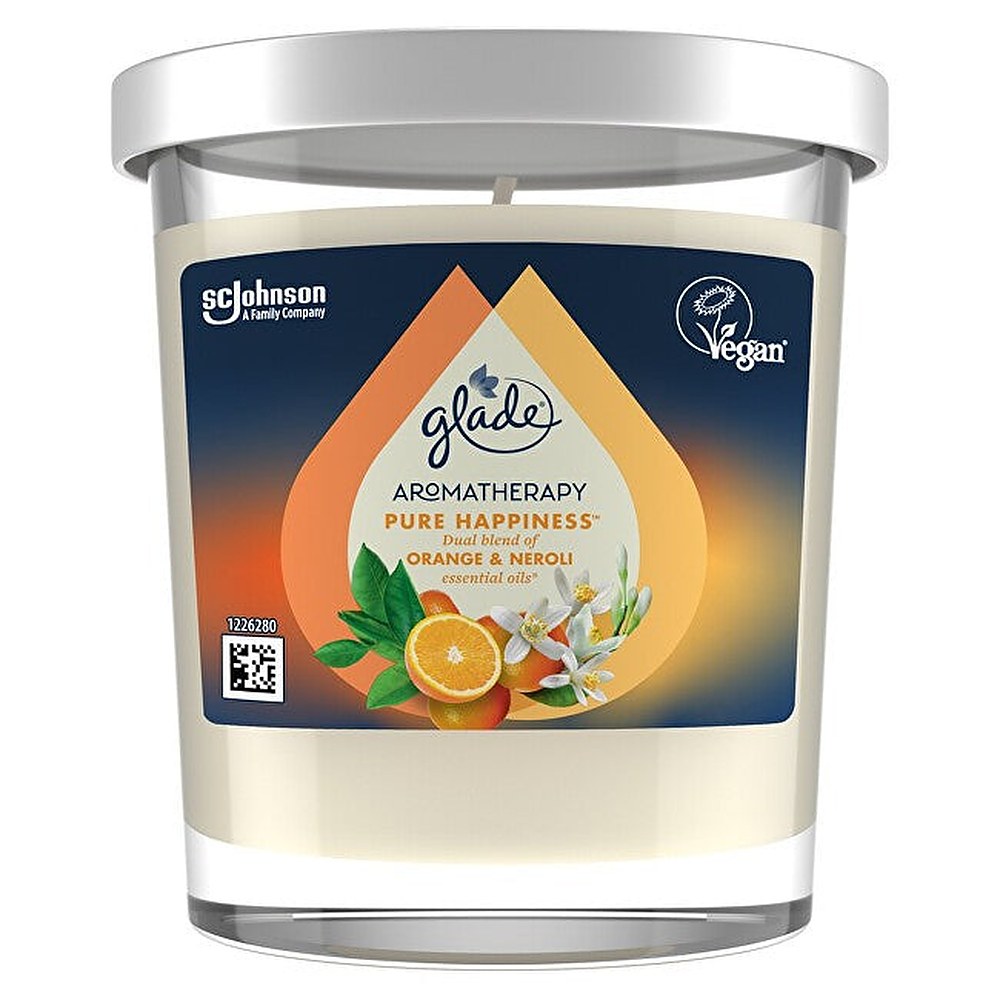 GLADE Aromatherapy Pure Happiness tuoksukynttilä 170 g